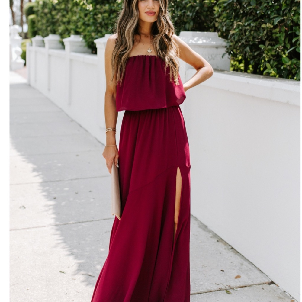 Vici Strapless Maxi